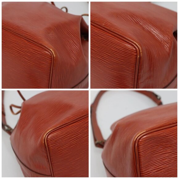 LOUIS VUITTON Epi Petit Noe Shoulder Bag Brown - Picture 15 of 15